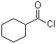 structure of CAS# 2719-27-9, Cyclohexanecarboxylic acid chloride;Cyclohexanecarbonyl chloride; Hexahydrobenzoyl chloride