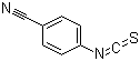 structure of CAS# 2719-32-6, 4-Cyanophenyl isothiocyanate