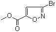 structure of CAS# 272773-11-2, Methyl-3-bromoisoxazole-5-carboxylate;3-Bromoisoxazole-5-carboxylic acid methyl ester