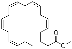 structure of CAS# 2734-47-6, Methyl all-cis-5,8,11,14,17-eicosapentaenoate;cis-5,8,11,14,17-Eicosapentaenoic acid methyl ester