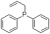 结构式 CAS# 2741-38-0, 烯丙基二苯基膦