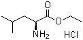Ethyl L-leucinate hydrochloride molecular structure (CAS 2743-40-0)