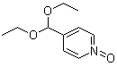4-(Diethoxymethyl)pyridine 1-oxide molecular structure (CAS 27443-46-5)