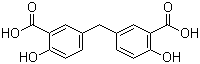结构式 CAS# 27496-82-8, 5,5'-亚甲基双水杨酸