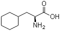 structure of CAS# 27527-05-5, L-Cyclohexylalanine;(S)-Cyclohexylalanine; 2-Amino-3-cyclohexylpropanoic acid