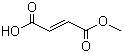 structure of CAS# 2756-87-8, Monomethyl fumarate;Fumaric acid monomethyl ester; Methyl hydrogen fumarate