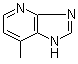 structure of CAS# 27582-20-3, 7-Methylimidazo[4,5-b]pyridine;7-Methyl-3H-imidazo[4,5-b]pyridine; NSC 57001