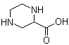 结构式 CAS# 2762-32-5, 2-哌嗪羧酸