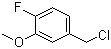 3-Methoxy-4-fluorobenzyl chloride molecular structure (CAS 276861-59-7)