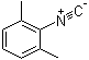 structure of CAS# 2769-71-3, 2-Isocyano-1,3-dimethylbenzene;1-Isocyano-2,6-dimethylbenzene; 2,6-Dimethylisocyanobenzene; 2,6-Dimethylphenyl isocyanide; 2,6-Dimethylphenylisonitrile; 2,6-Xylene isonitrile; 2,6-Xylyl isonitrile
