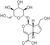 京尼平苷酸分子结构 (CAS 27741-01-1)