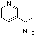structure of CAS# 27854-93-9, (alphaS)-alpha-Methyl-3-pyridinemethanamine;(-)-1-(3-Pyridyl)ethylamine; (S)-(-)-1-(3-Pyridyl)ethylamine; (S)-1-(Pyridin-3-yl)ethylamine