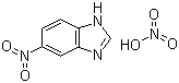 结构式 CAS# 27896-84-0, 5-硝基苯并咪唑硝酸盐