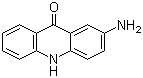 结构式 CAS# 27918-14-5, 2-氨基吖啶酮
