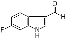 6-Fluoroindole-3-carboxaldehyde molecular structure (CAS 2795-41-7)