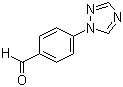 结构式 CAS# 27996-86-7, 4-(1H-1,2,4-三唑-1-基)苯甲醛