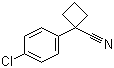 1-(4-Chlorophenyl)-1-cyclobutanecarbonitrile molecular structure (CAS 28049-61-8)