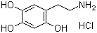 structure of CAS# 28094-15-7, 5-(2-Aminoethyl)-1,2,4-benzenetriol hydrochloride;6-Hydroxydopamine chloride; 6-Hydroxydopamine hydrochloride; Oxidopamine hydrochloride