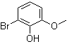 structure of CAS# 28165-49-3, 2-Bromo-6-methoxyphenol;3-Bromo-2-hydroxyanisole; 6-Bromoguaiacol
