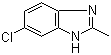 结构式 CAS# 2818-69-1, 2-甲基-5-氯苯并咪唑
