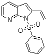 2-Ethenyl-1-(phenylsulfonyl)-1H-pyrrolo[2,3-b]pyridine molecular structure (CAS 282734-64-9)