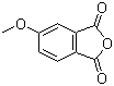 structure of CAS# 28281-76-7, 5-Methoxyisobenzofuran-1,3-dione;5-Methoxy-2-benzofuran-1,3-dione