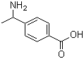 structure of CAS# 28357-95-1, 4-(1-Aminoethyl)benzoic acid