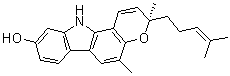 Mahanine molecular structure (CAS 28360-49-8)