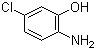 2-Amino-5-chlorophenol molecular structure (CAS 28443-50-7)