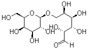 6-O-beta-D-Galactopyranosyl-D-glucose molecular structure (CAS 28447-39-4)