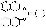 1-(11bS)-Dinaphtho[2,1-d:1',2'-f][1,3,2]dioxaphosphepin-4-yl-piperidine molecular structure (CAS 284472-79-3)