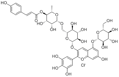 Violanin molecular structure (CAS 28463-30-1)