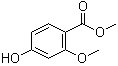 structure of CAS# 28478-46-8, Methyl 4-hydroxy-2-methoxybenzoate;Methyl 4-hydroxy-o-anisate