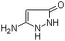 结构式 CAS# 28491-52-3, 3-氨基-3-吡唑啉-5-酮