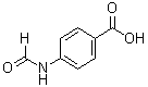 4-(Formylamino)benzoic acid molecular structure (CAS 28533-43-9)