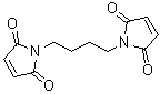 结构式 CAS# 28537-70-4, N,N'-1,4-亚丁基二马来酰亚胺
