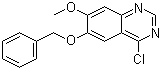 structure of CAS# 286371-65-1, 4-Chloro-7-methoxy-6-benzyloxyquinazoline;6-(Benzyloxy)-4-chloro-7-methoxyquinazoline