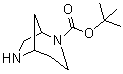 tert-Butyl 2,6-diazabicyclo[3.2.1]octane-2-carboxylate molecular structure (CAS 286946-98-3)