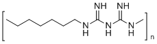 Polihexanide molecular structure (CAS 28757-47-3)