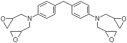 structure of CAS# 28768-32-3, 4,4'-Methylenebis(N,N-diglycidylaniline);4,4'-Methylenebis[N,N-bis(2,3-epoxypropyl)aniline]
