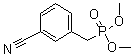 [(3-Cyanophenyl)methyl]phosphonic acid dimethyl ester molecular structure (CAS 287720-52-9)
