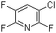 结构式 CAS# 2879-42-7, 3-氯-2,5,6-三氟吡啶