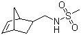 structure of CAS# 287923-89-1, N-(5-Norbornene-2-methyl)methanesulfonamide;N-(Bicyclo[2.2.1]hept-5-en-2-ylmethy)methanesulfonamide