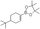 structure of CAS# 287944-06-3, 4-tert-Butyl-1-cyclohexen-1-ylboronic acid pinacol ester;2-(4-tert-Butylcyclohex-1-enyl)-4,4,5,5-tetramethyl-1,3,2-dioxaborolane