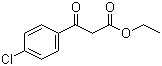 Ethyl (4-chlorobenzoyl)acetate molecular structure (CAS 2881-63-2)