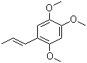 结构式 CAS# 2883-98-9, alpha-细辛脑; 反式-2,4,5-三甲氧基-1-丙烯苯