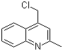 4-Chloromethyl-2-methylquinoline molecular structure (CAS 288399-19-9)
