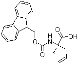 结构式 CAS# 288617-71-0, N-芴甲氧羰基-alpha-烯丙基-L-丙氨酸