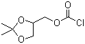 1,2-Isopropylideneglyceryl chloroformate molecular structure (CAS 28863-62-9)
