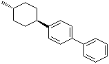 反式-4-(4-甲基环己基)联苯分子结构 (CAS 28864-96-2)
